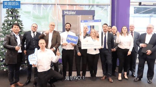 Birthday Wishes for Haier's 35th Anniversary
