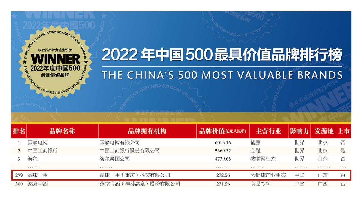 盈康一生连续两年上榜《中国500最具价值品牌》2.png